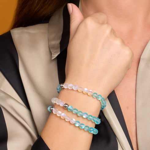 ARGENTINA | Mermaid Glass Nations Bracelet